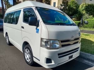 2013 Toyota Hiace  DX LWB  Welcab, Highroof, 87000km, Ready for work. $29999 ($29250) Wollongong Wollongong Area Preview