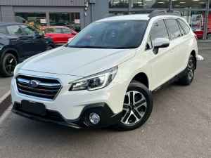 2018 Subaru Outback B6A MY19 2.0D CVT AWD White 7 Speed Constant Variable Wagon