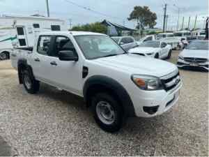 2009 Ford Ranger PK XL (4x4) White 5 Speed Automatic Cab Chassis Arundel Gold Coast City Preview