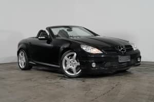 2005 Mercedes-Benz SLK55 R171 AMG Black 7 Speed Automatic G-Tronic Convertible