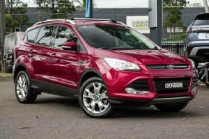 2015 Ford Kuga TF MY15 Trend AWD Red 6 Speed Sports Automatic Wagon