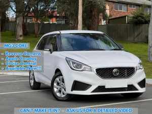2022 MG MG3 SZP1 MY22 Core Dover White 4 Speed Automatic Hatchback