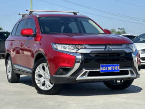 2019 Mitsubishi Outlander ZL MY19 ES 2WD Red 6 Speed Constant Variable Wagon