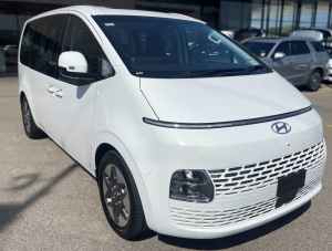 2023 Hyundai Staria US4.V2 MY23 Highlander AWD Creamy White 8 Speed Sports Automatic Wagon