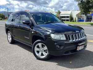 2012 Jeep Compass MK MY12 Sport Black 5 Speed Manual Wagon Bungalow Cairns City Preview
