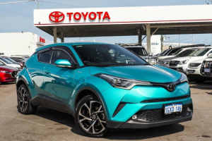 2019 Toyota C-HR NGX10R Koba S-CVT 2WD Electric Teal 7 Speed Constant Variable Wagon