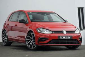 2018 Volkswagen Golf 7.5 MY18 R DSG 4MOTION Grid Edition Red 7 Speed Sports Automatic Dual Clutch
