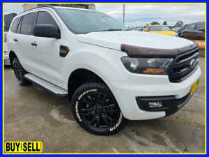2015 Ford Everest UA Ambiente White 6 Speed Sports Automatic SUV