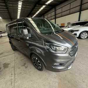 2023 Ford Transit Custom VN 2023.25MY 320S (Low Roof) Sport Grey 6 Speed Automatic Van