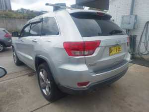 2011 Jeep Grand Cherokee WK Limited (4x4) Silver 5 Speed Automatic Wagon Lidcombe Auburn Area Preview