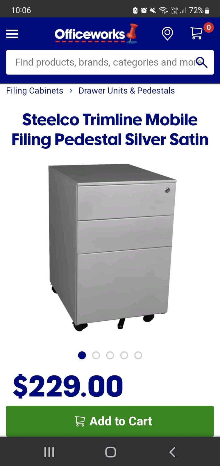 Officeworks Filing Lock Matttroy