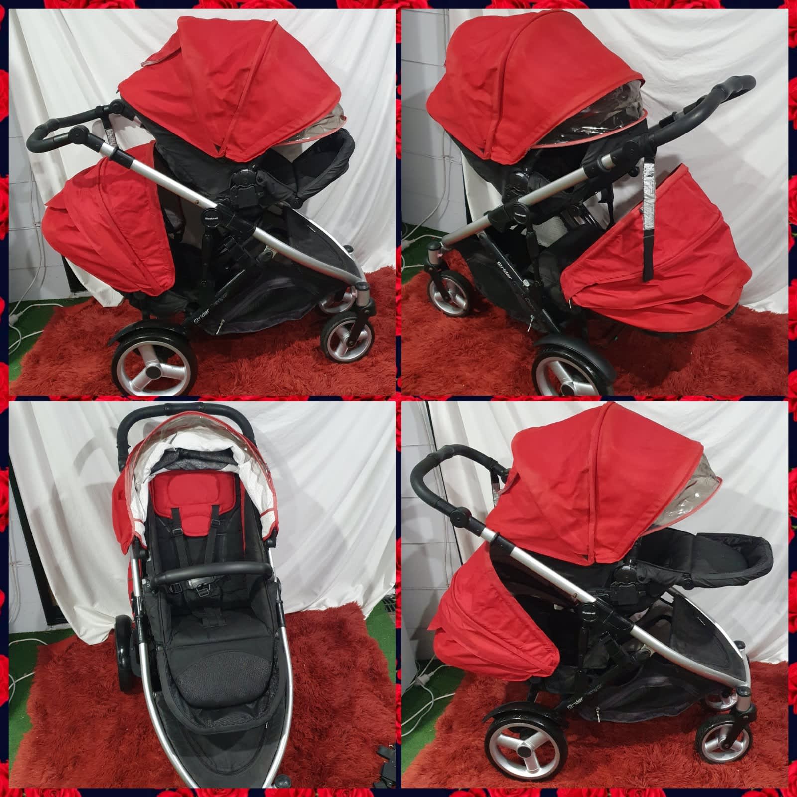 Steelcraft Strider Compact Stroller How To Fold Stroller And Detach ...