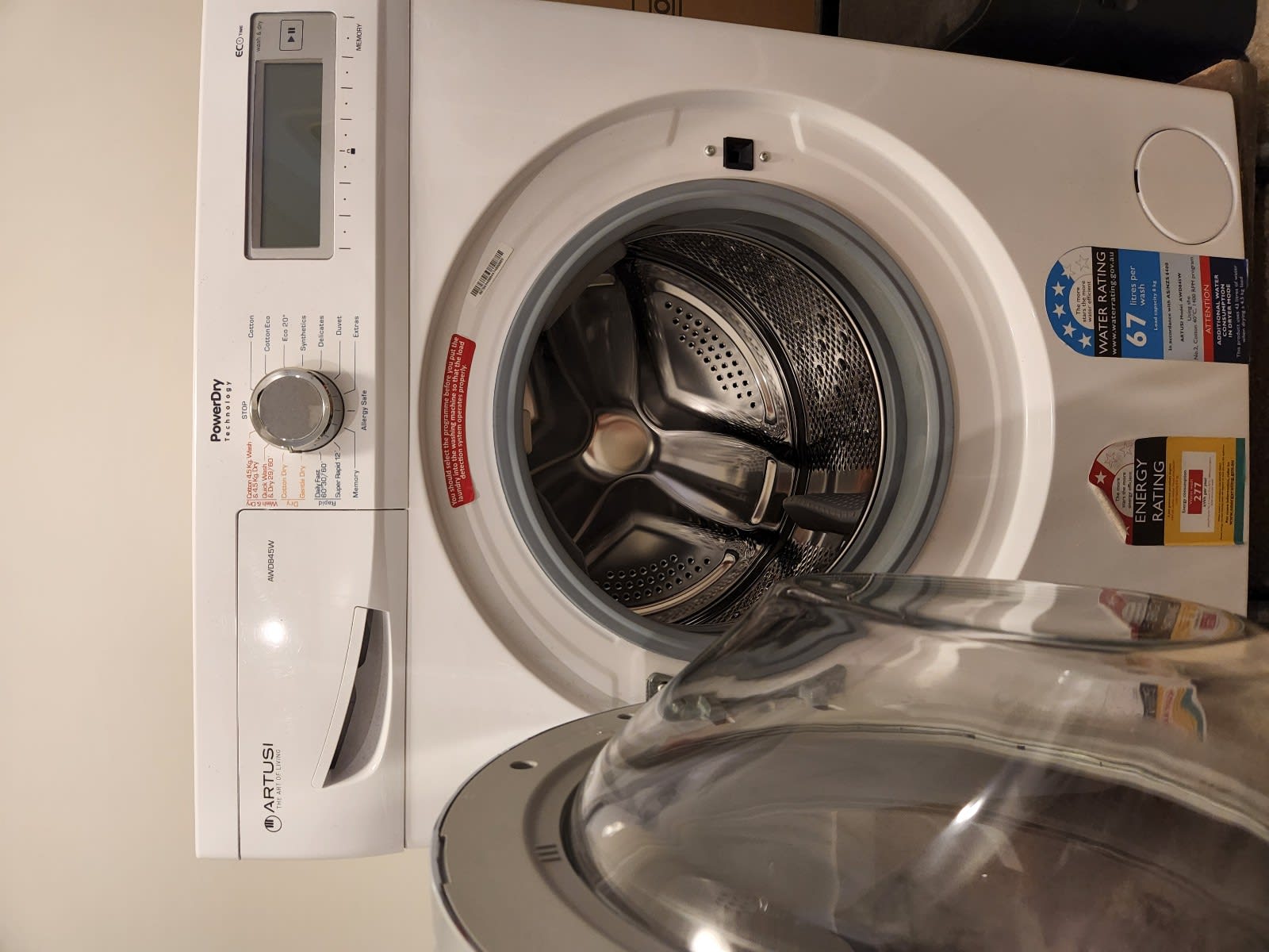 akai 10kg 6kg washer dryer combo ak wvdcmb