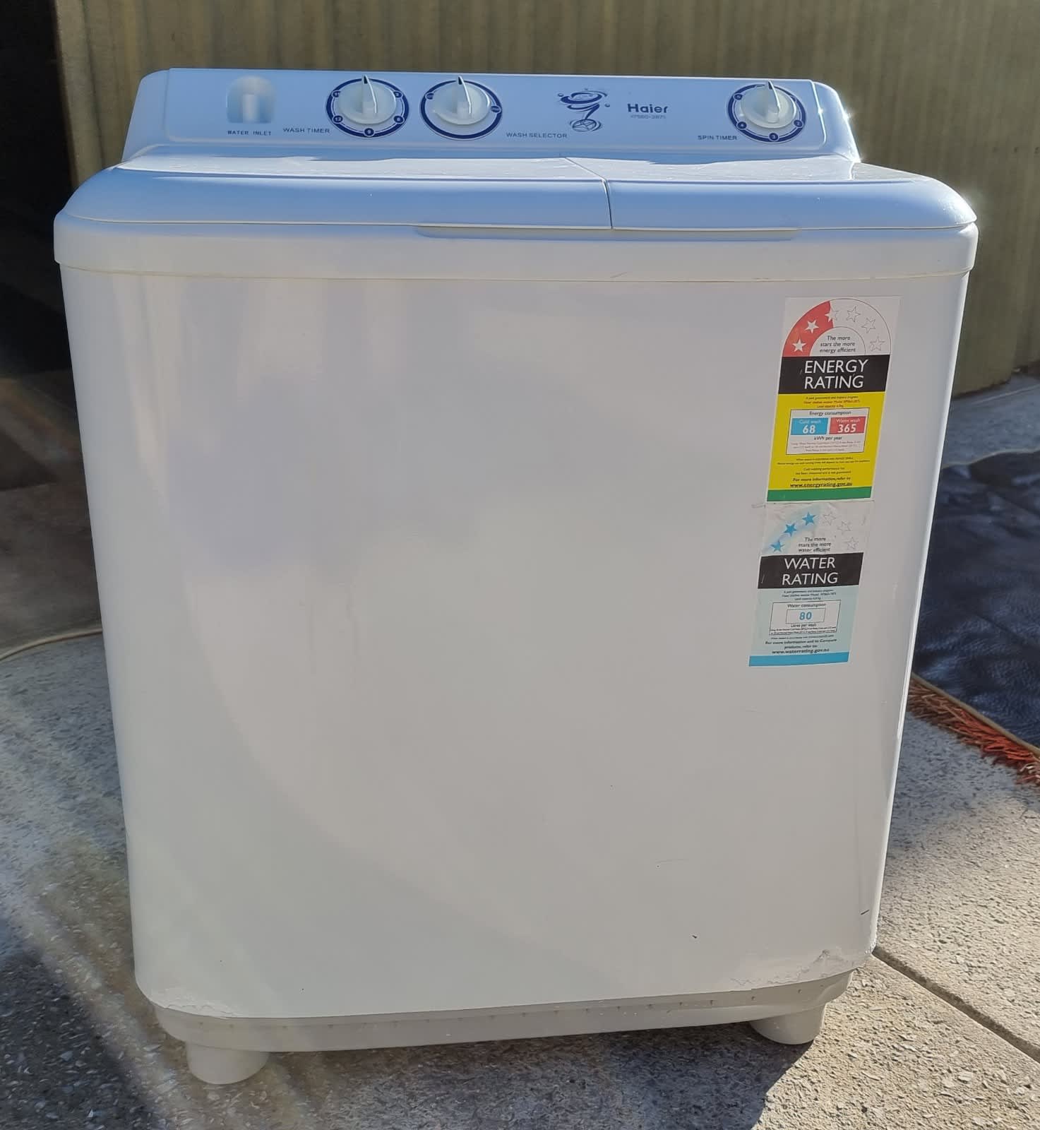 lemair 8kg twin tub washer