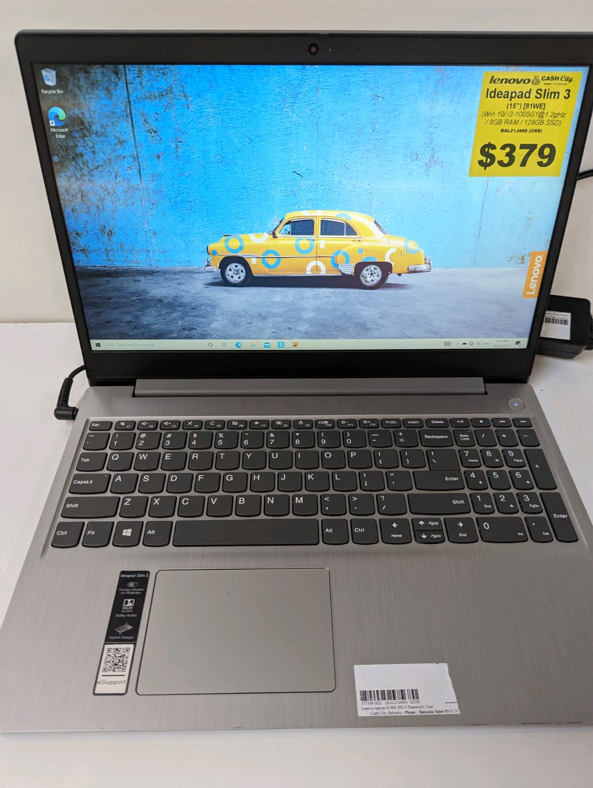 Lenovo 81Vu Intel Celeron 4GB 56GB Silver (001000291855) Laptop | Laptops |  Gumtree Australia Stirling Area - Balcatta | 1308124387