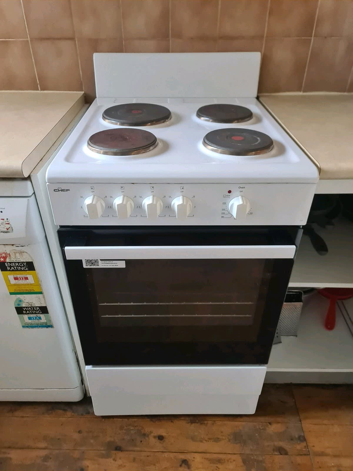 32 in cooktop electric