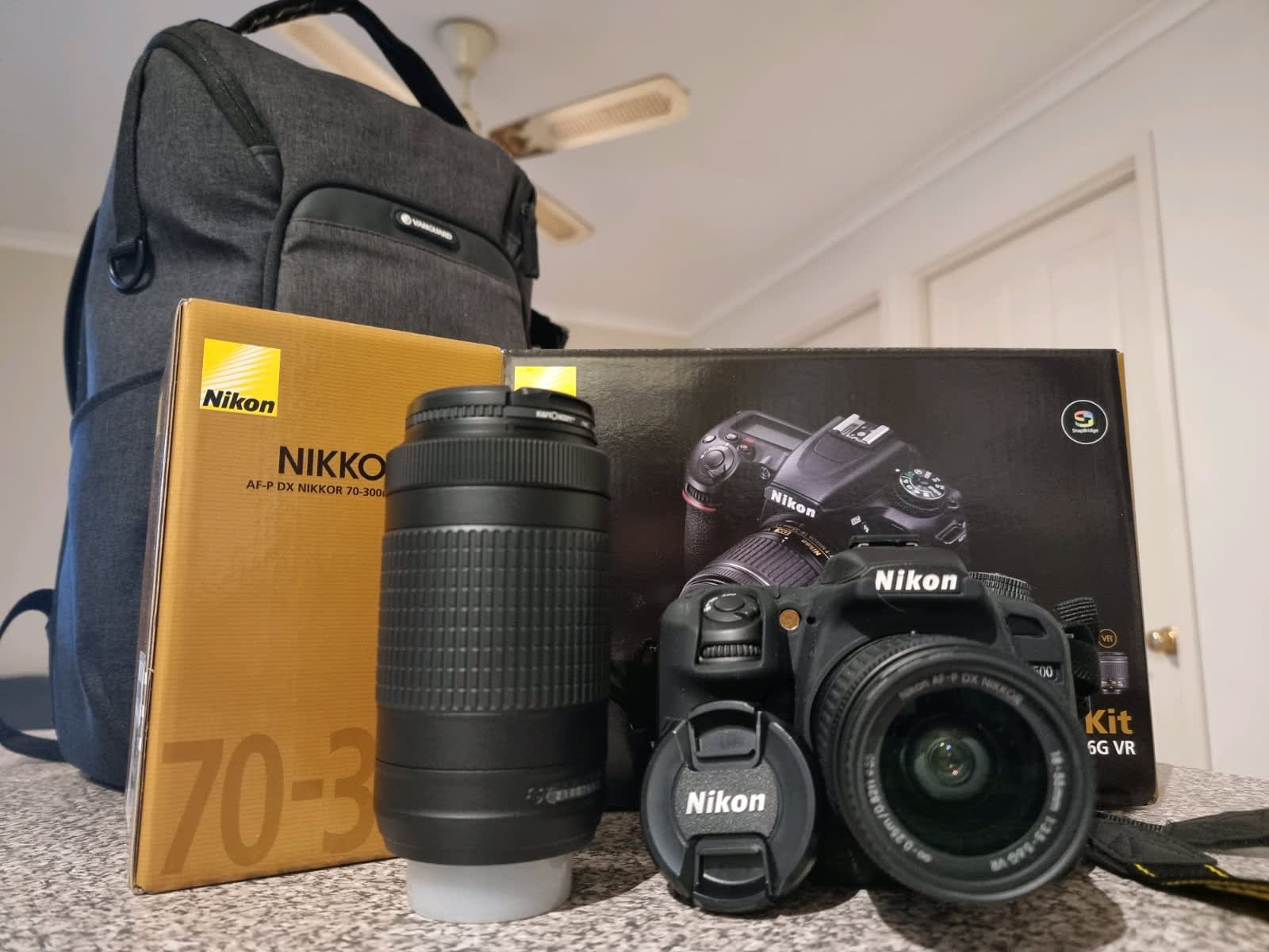 nikon d3300 dual vr lens camera kit