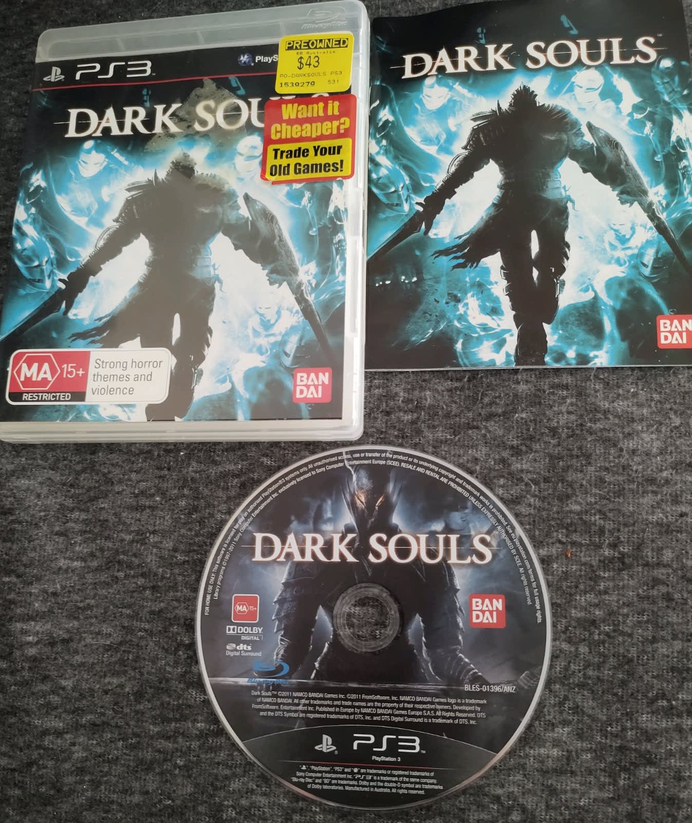 Dark Souls , Dark Souls II 2 , Demons Souls & Diablo 4Games Playstation 3  PS3