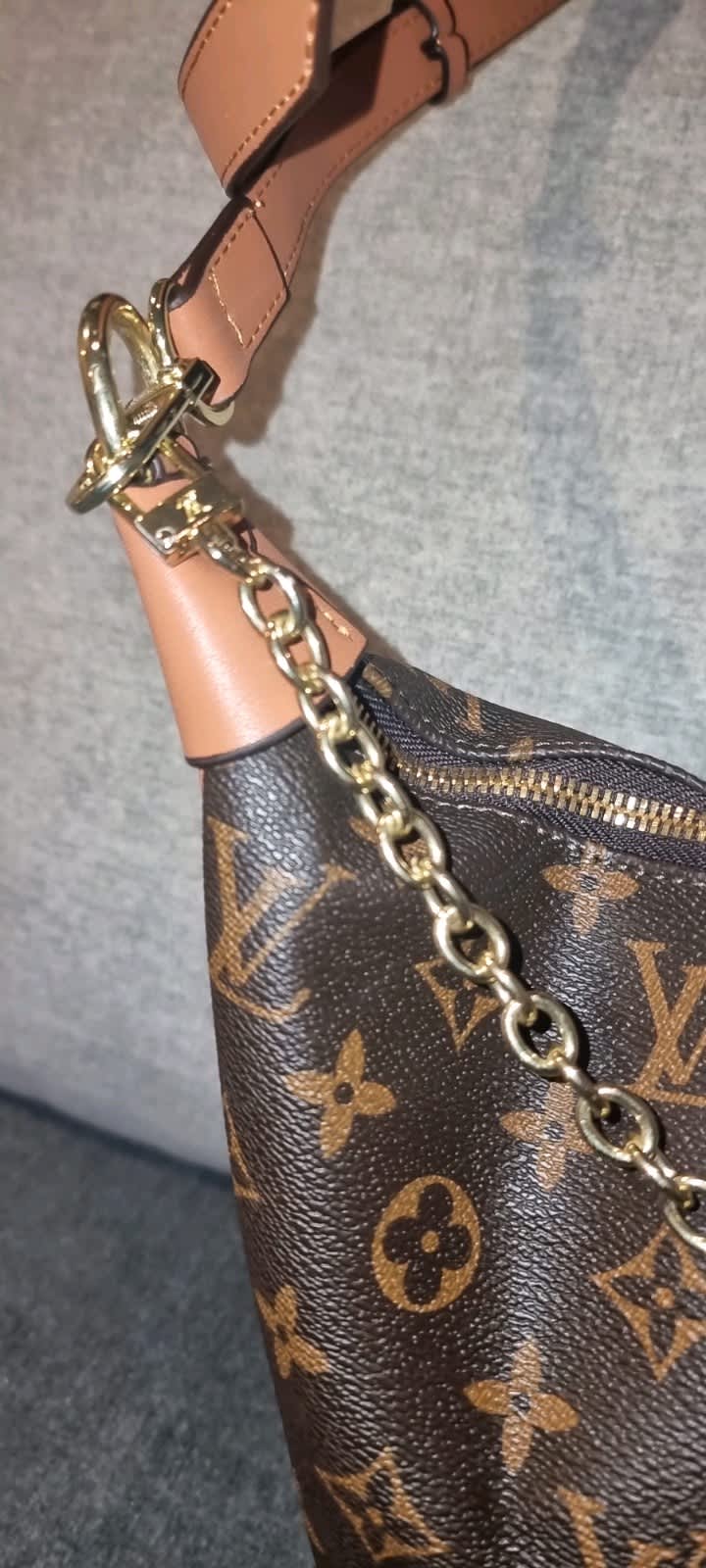 Louis Vuitton Lv Monogram Brown Sully Bag Auction