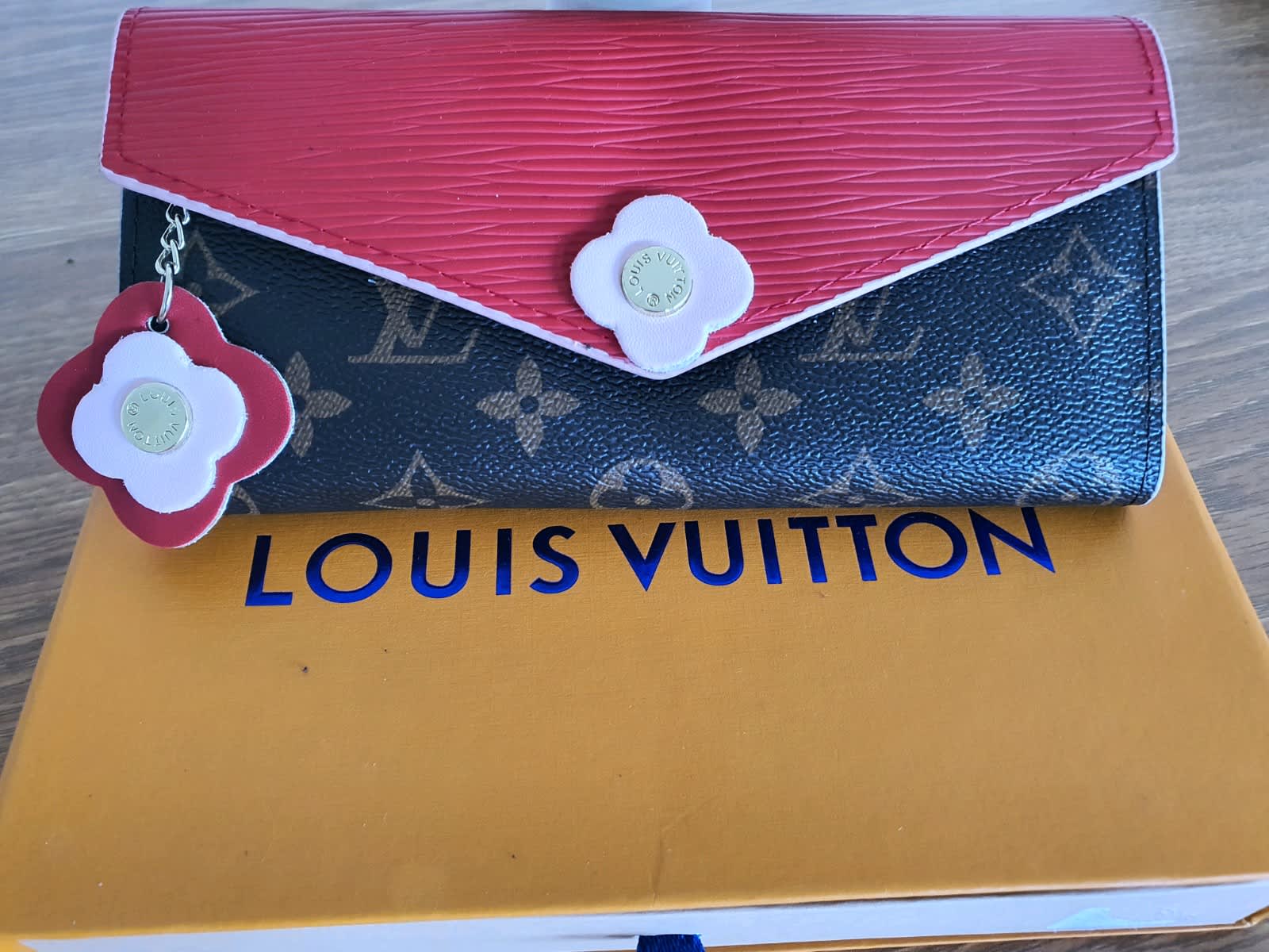 Used louis vuitton MARIE-LOU LONG WALLET HANDBAGS HANDBAGS / SMALL - LEATHER