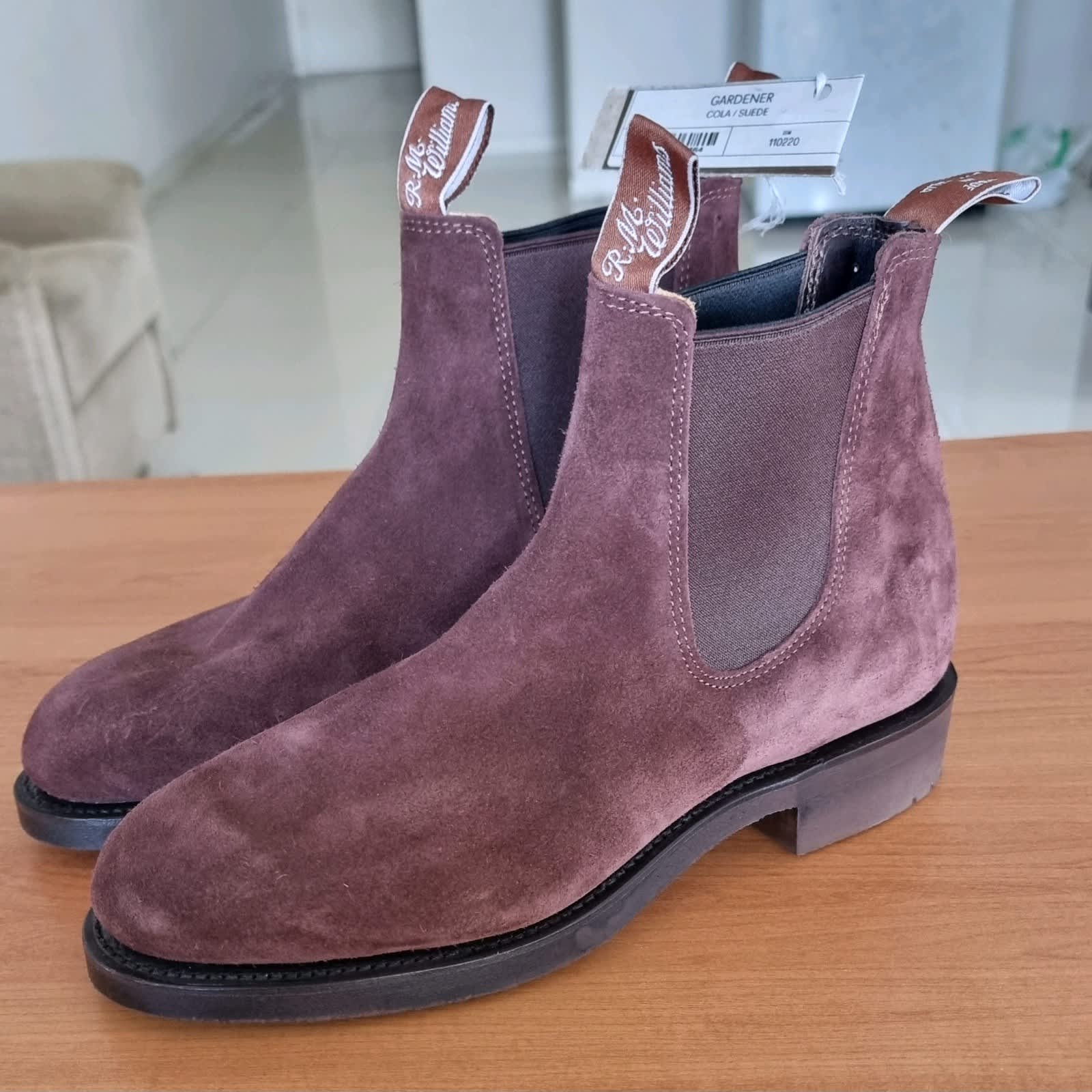 R.M. Williams Comfort Craftsman - Havana Suede, Chelsea Boots