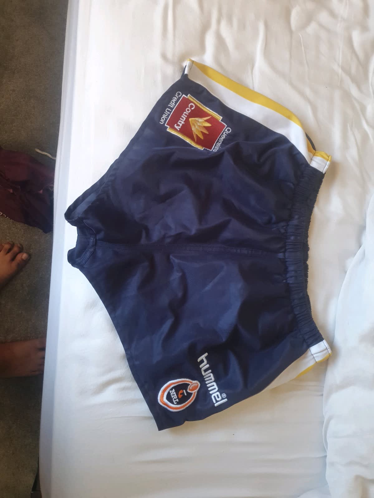 NRL Shorts with NRL Logo - Supporter Shorts - Buy Online - Ph: 1800-370-766  - AfterPay & ZipPay Available!