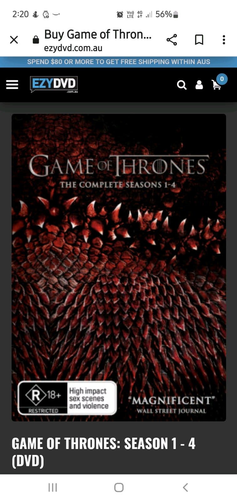 Game of Thrones: Season 1 (DVD)