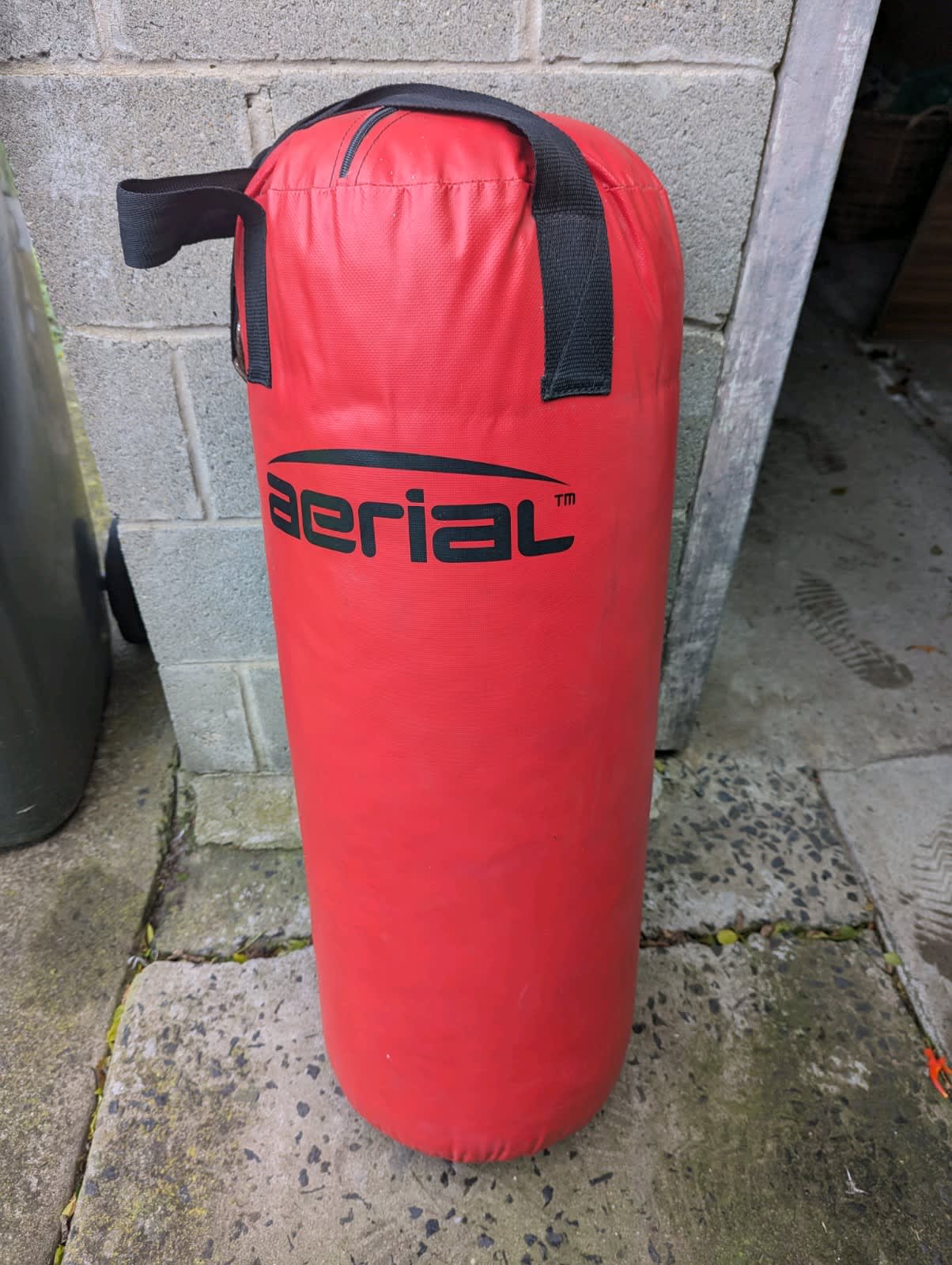 Aerial cheap punching bag