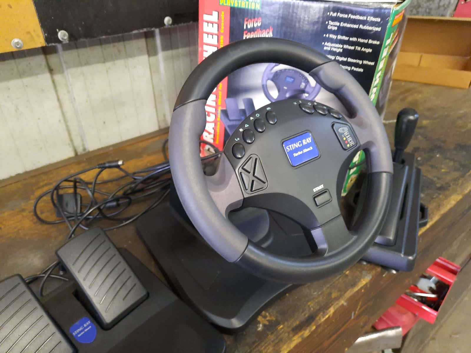 Bundle - PS4, PS3, N64, SNES, Logitech G27 steering wheel
