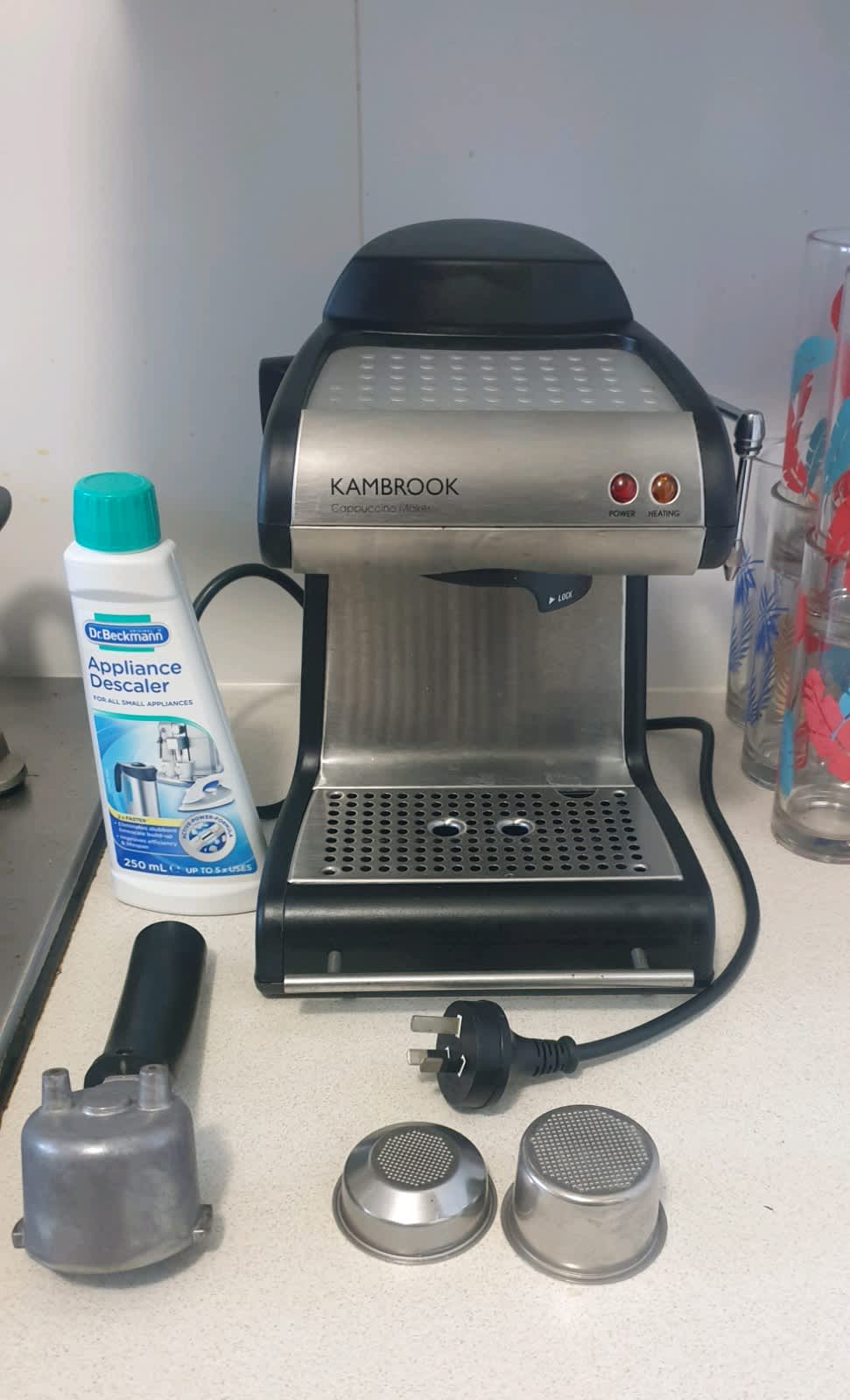 Kambrook cappuccino clearance maker