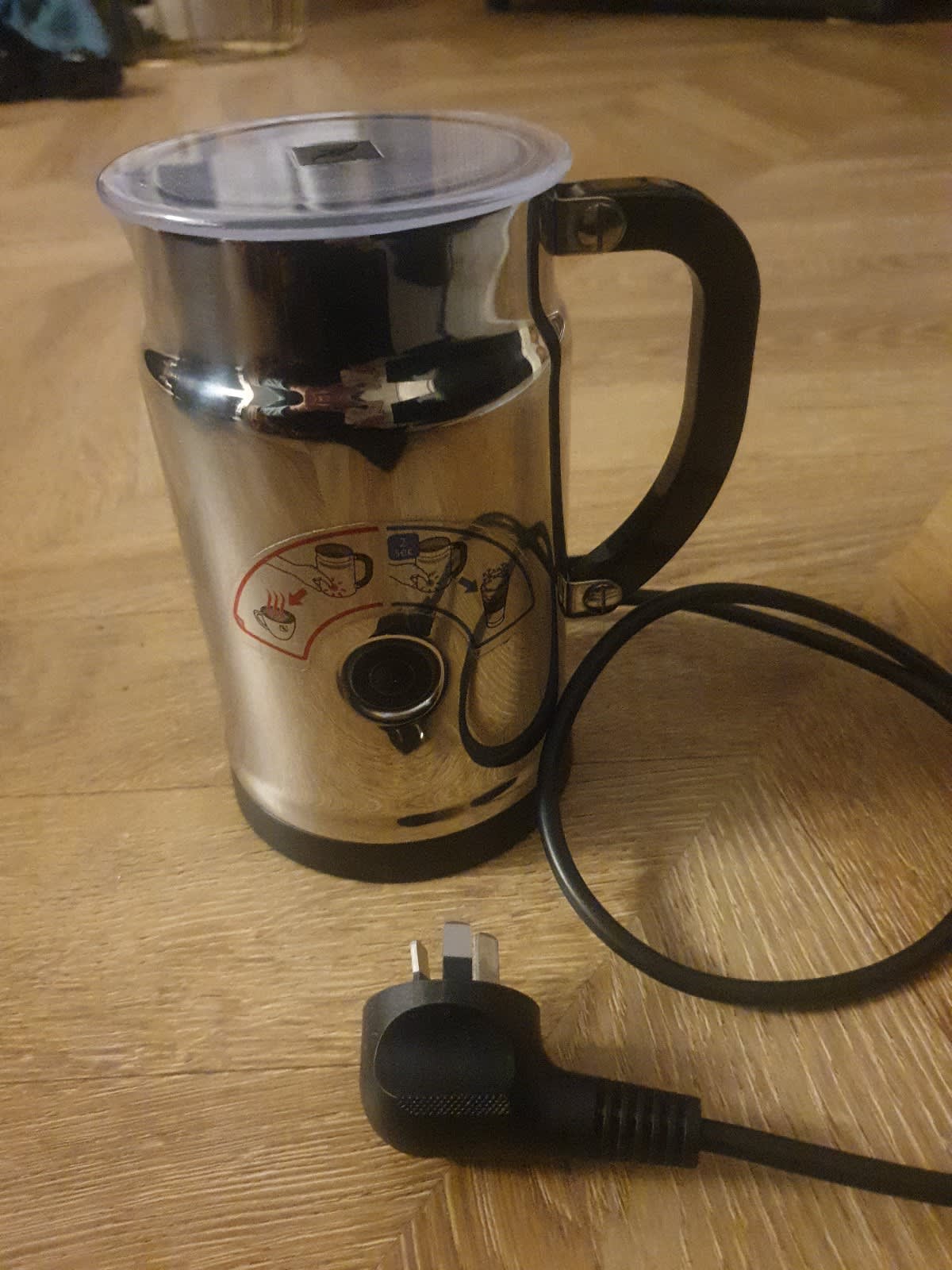 NESPRESSO Milk Frother Steamer Cappuccino Latte 3192