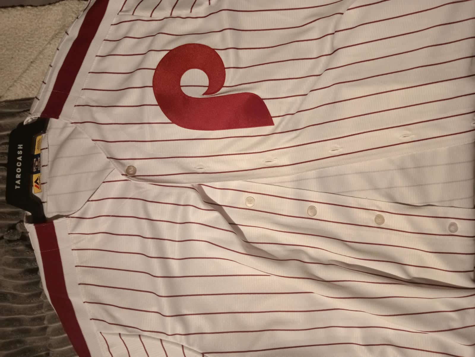 Atlanta Braves Retro 1970’s Majestic Cooperstown Collection Throwback  Jersey 3XL
