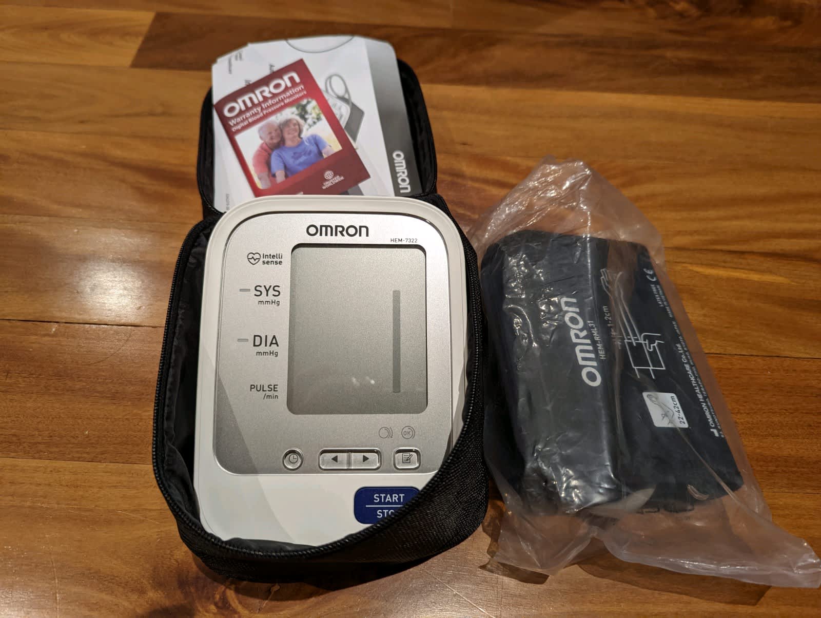 Omron Automatic Blood Pressure Monitor With Large Cuff HEM-712CLC 1 Each 