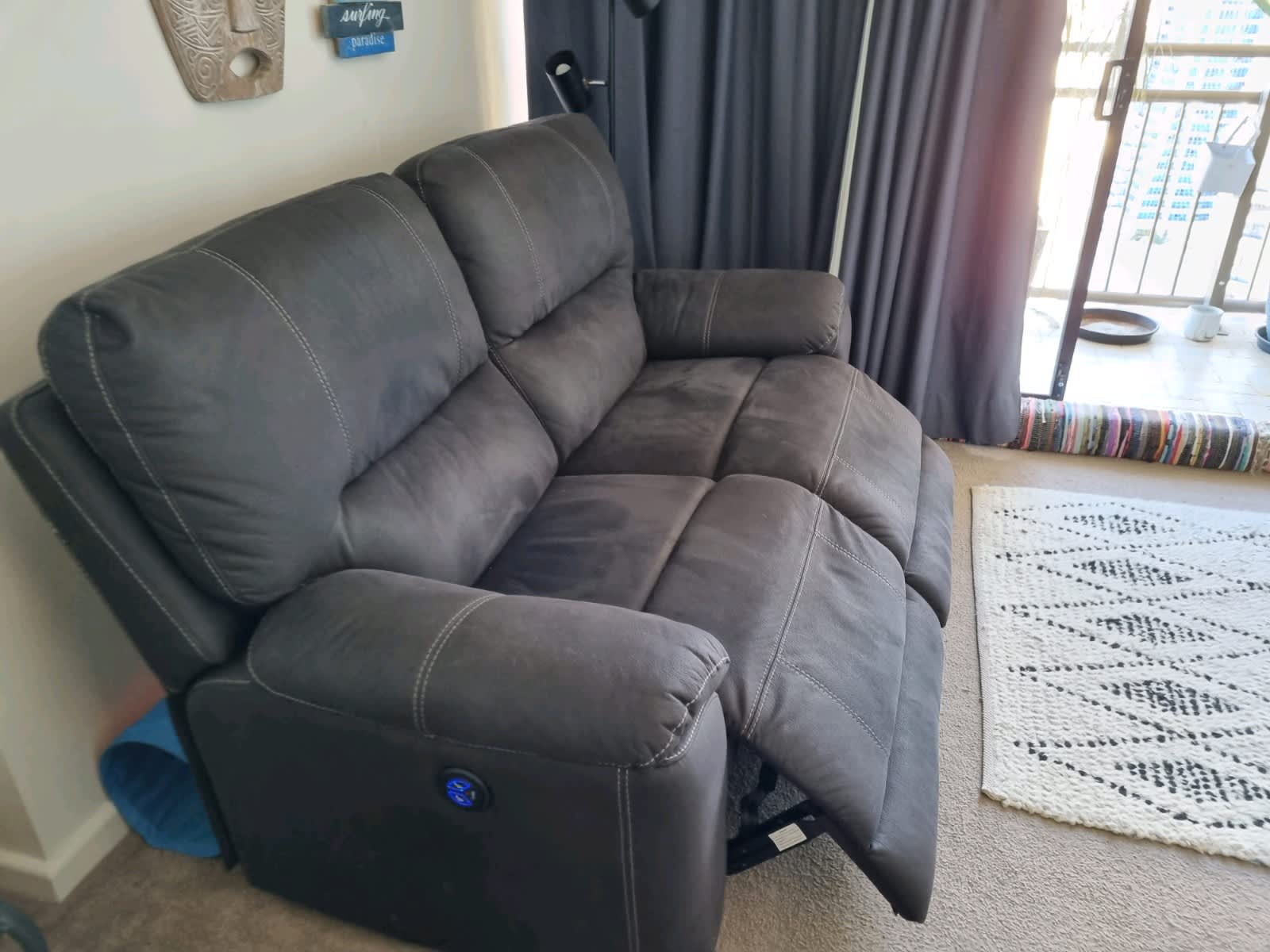 3 Seater Recliner Sofa Brisbane Baci Living Room
