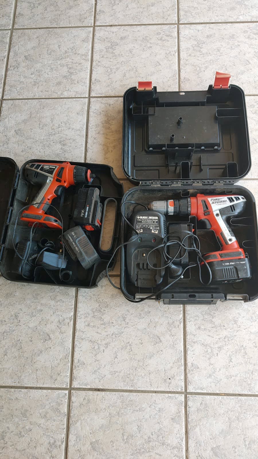 SOLD] - Black & Decker VersaPak Drill and Circular Saw - $10