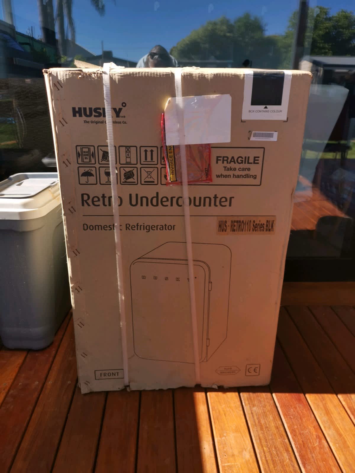 used husky fridge