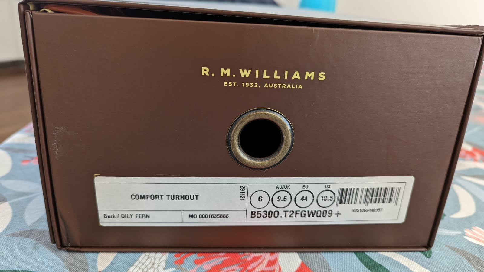 R.M Williams Comfort Craftsman, Bark/Oily Fern