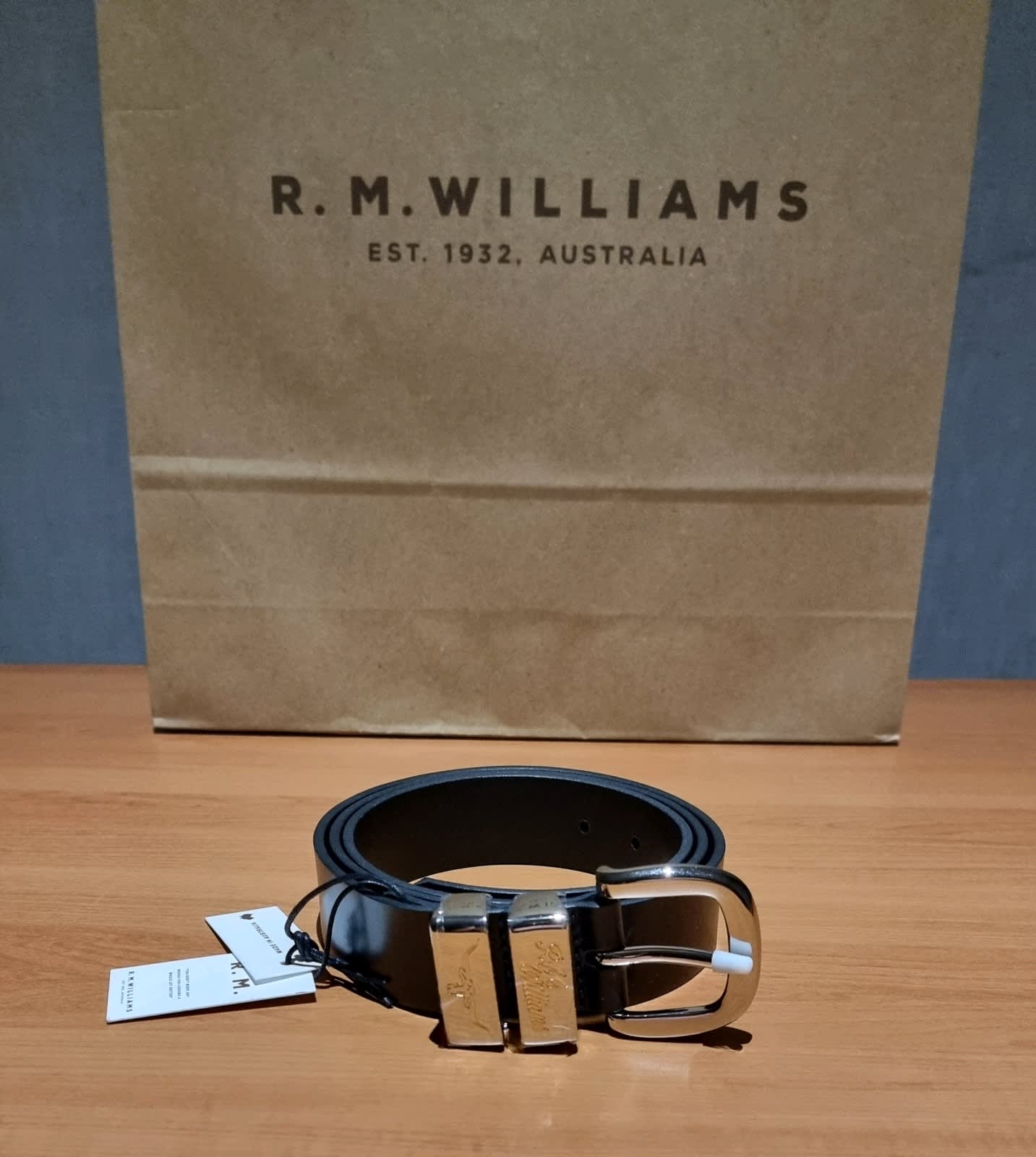 RM Williams Drover Anniversary Belt - Chestnut