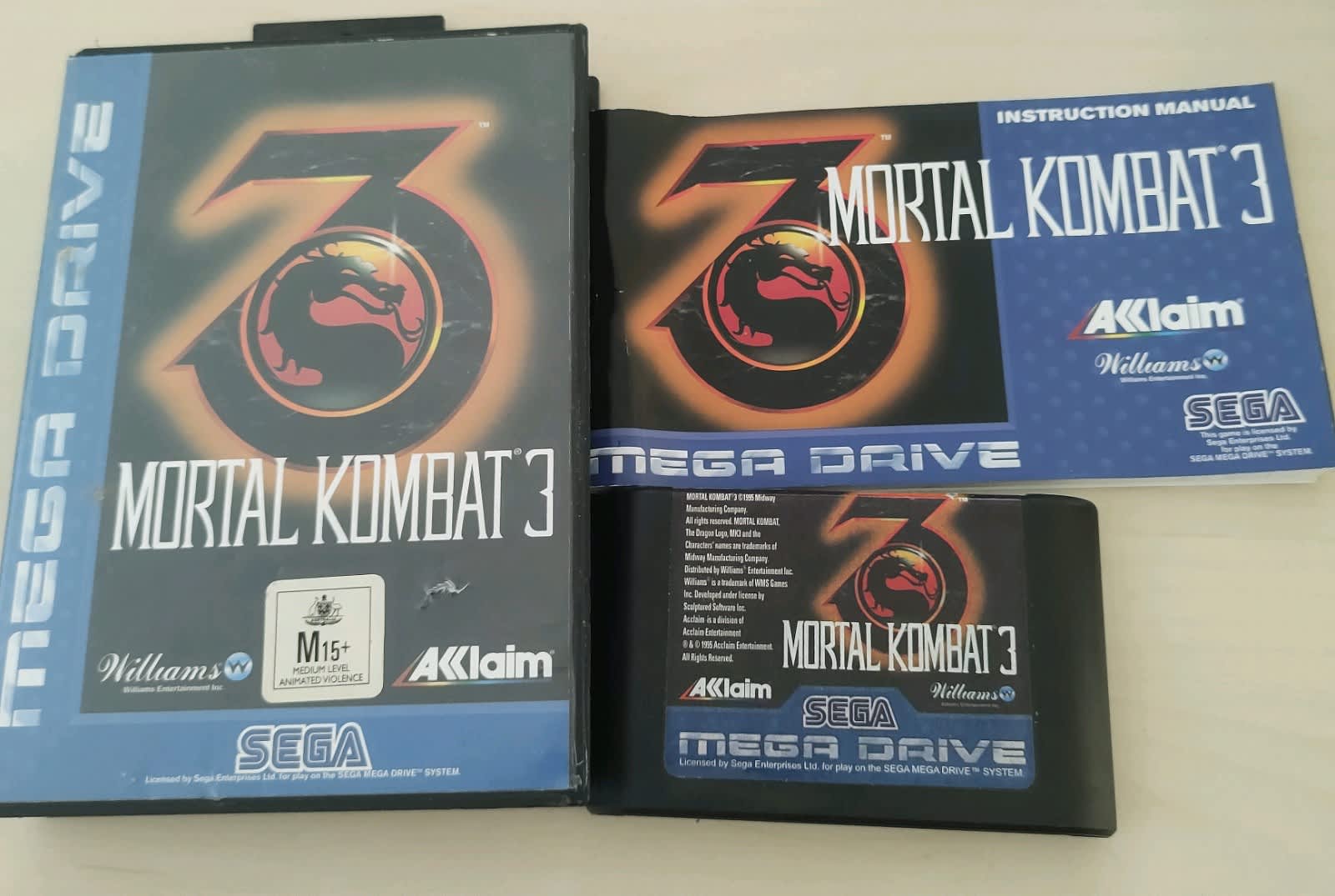 Ultimate Mortal Kombat 3 - Midway Mfg. Co. WMS (Video Game, 1995) - USA