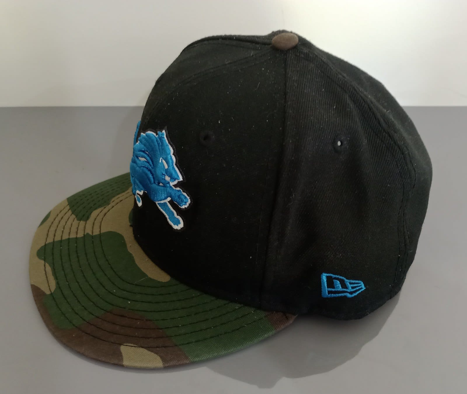 New Era Detroit Lions Classic 39THIRTY Flex Hat / Blue - Pure Detroit