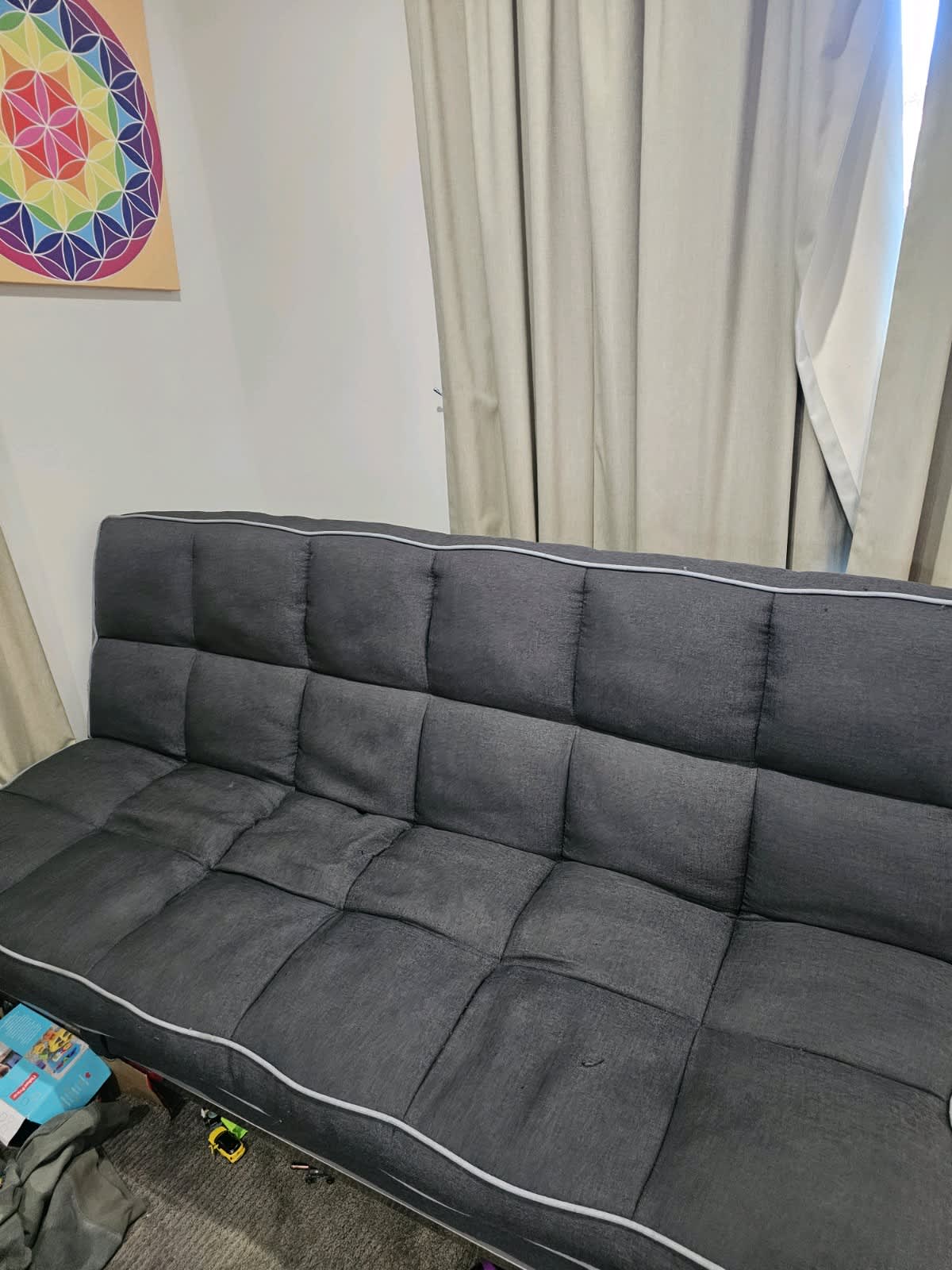 Luxury Fabric Click Clack Sofa Bed Reviews Matttroy