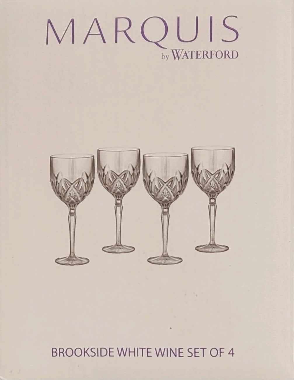 Marquis by Waterford, Brookside Red Wine Glasses, Set of Four