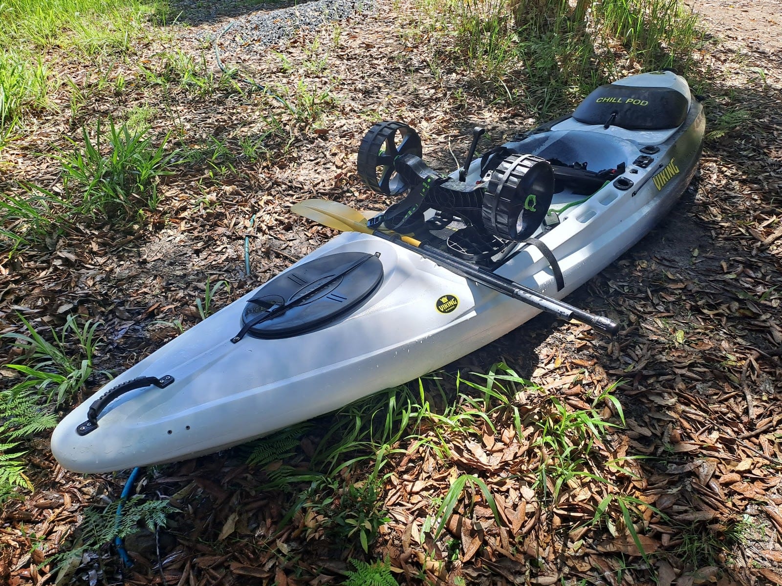 Electric Motor on my BCF Prymal Predator HD330 Inflatable Kayak