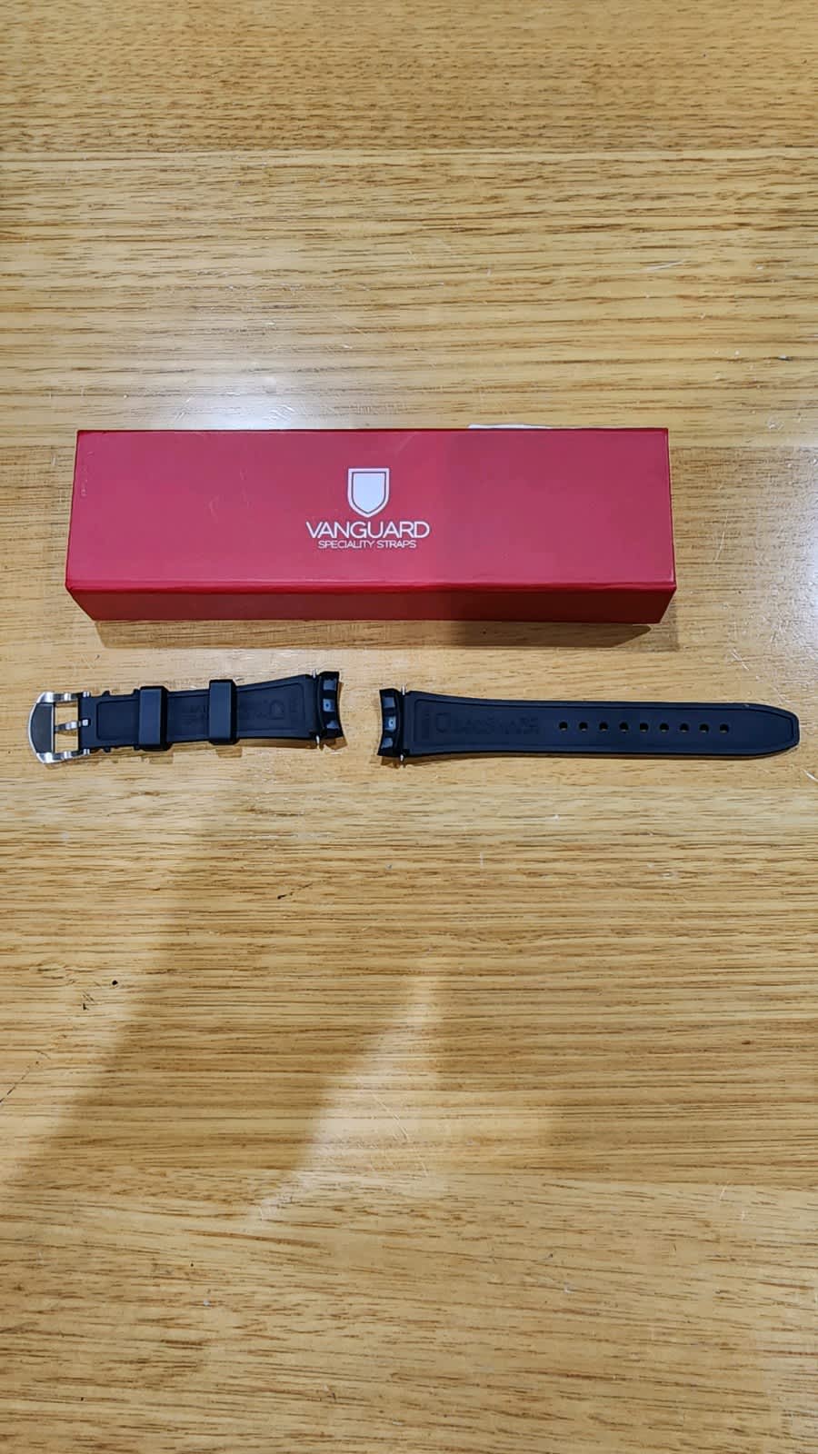 Rolex Yacht Master Red Rubber Strap - Vanguard Specialty Straps