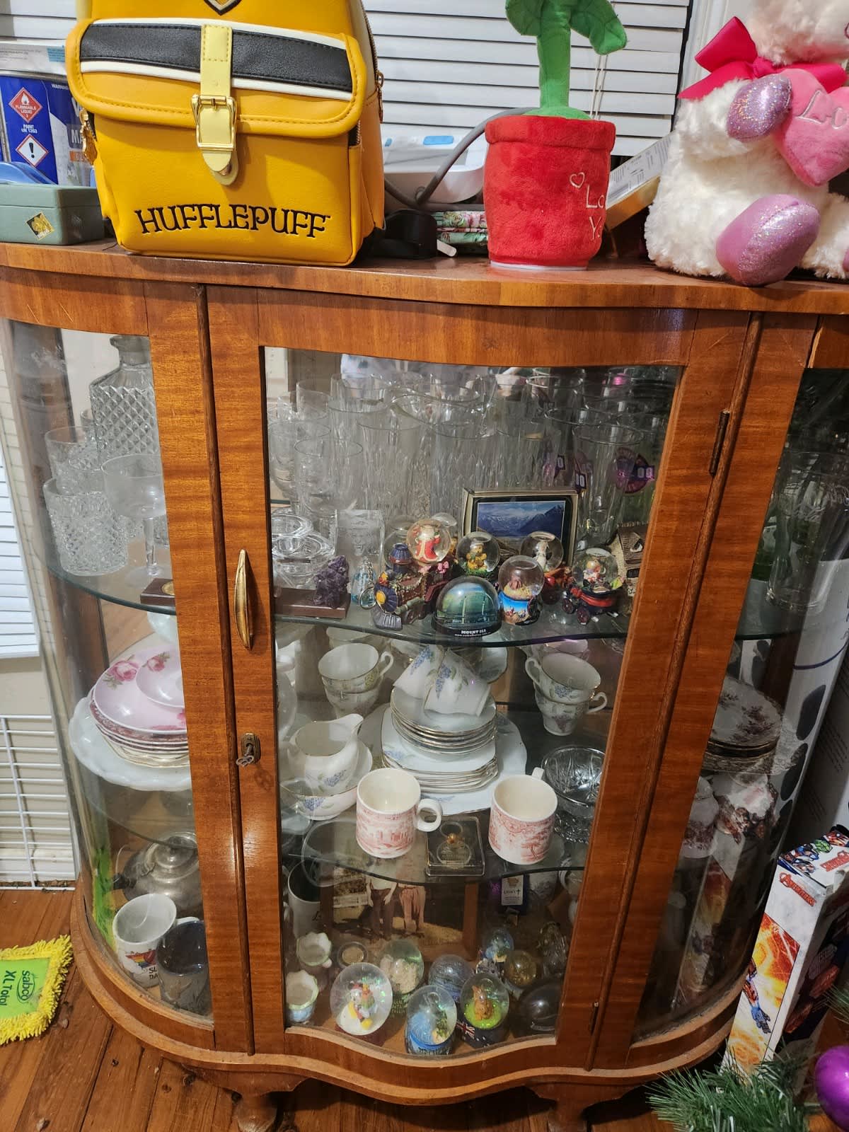 Curved Glass Curio Replacement Matttroy