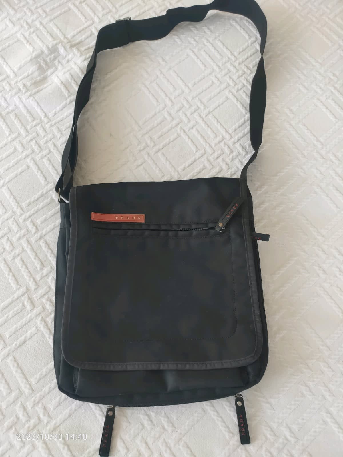 Prada Nylon Mini Barrel Bag — Vic's Vintage