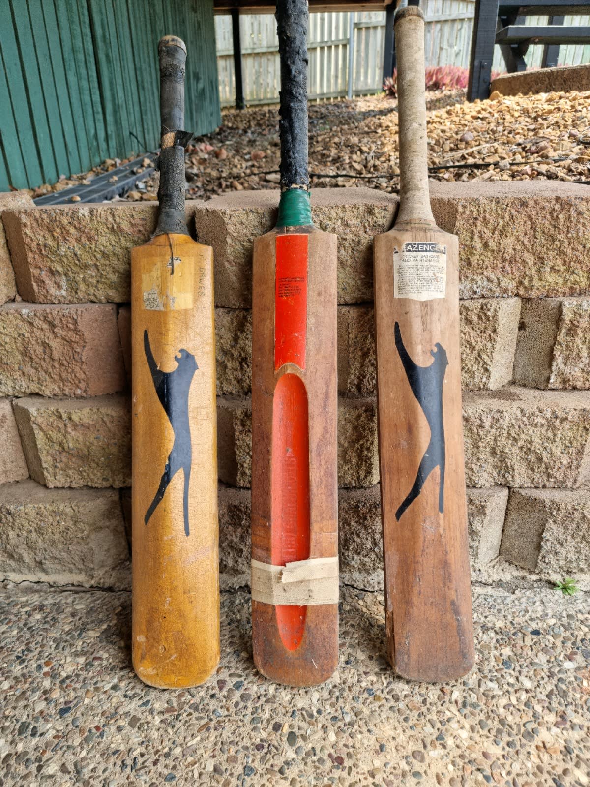 antique cricket bats
