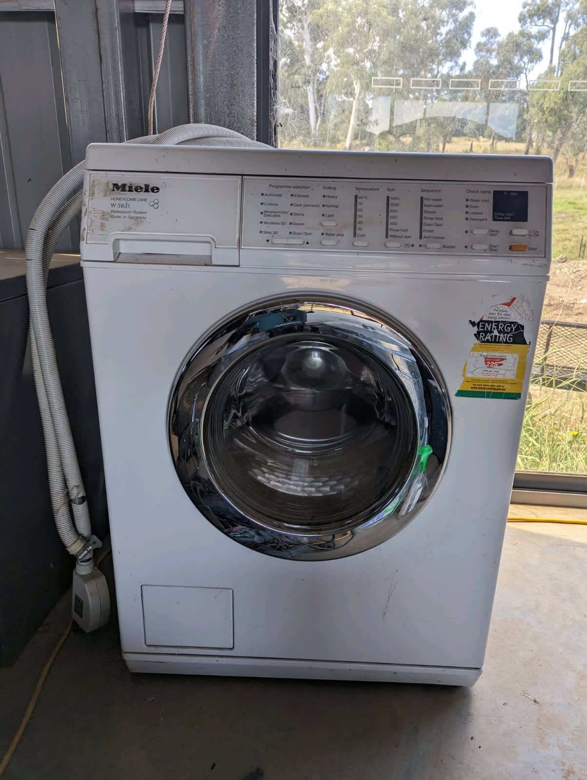 miele w3831 washing machine