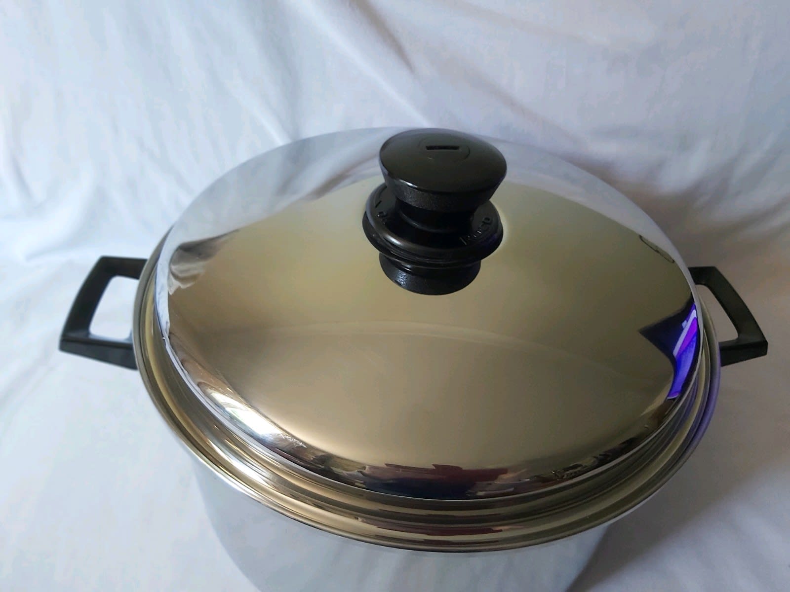 Rena Ware 2 Qt Saucepan West Bend Multi-Ply Stainless Frying Pot Casserole  & Lid