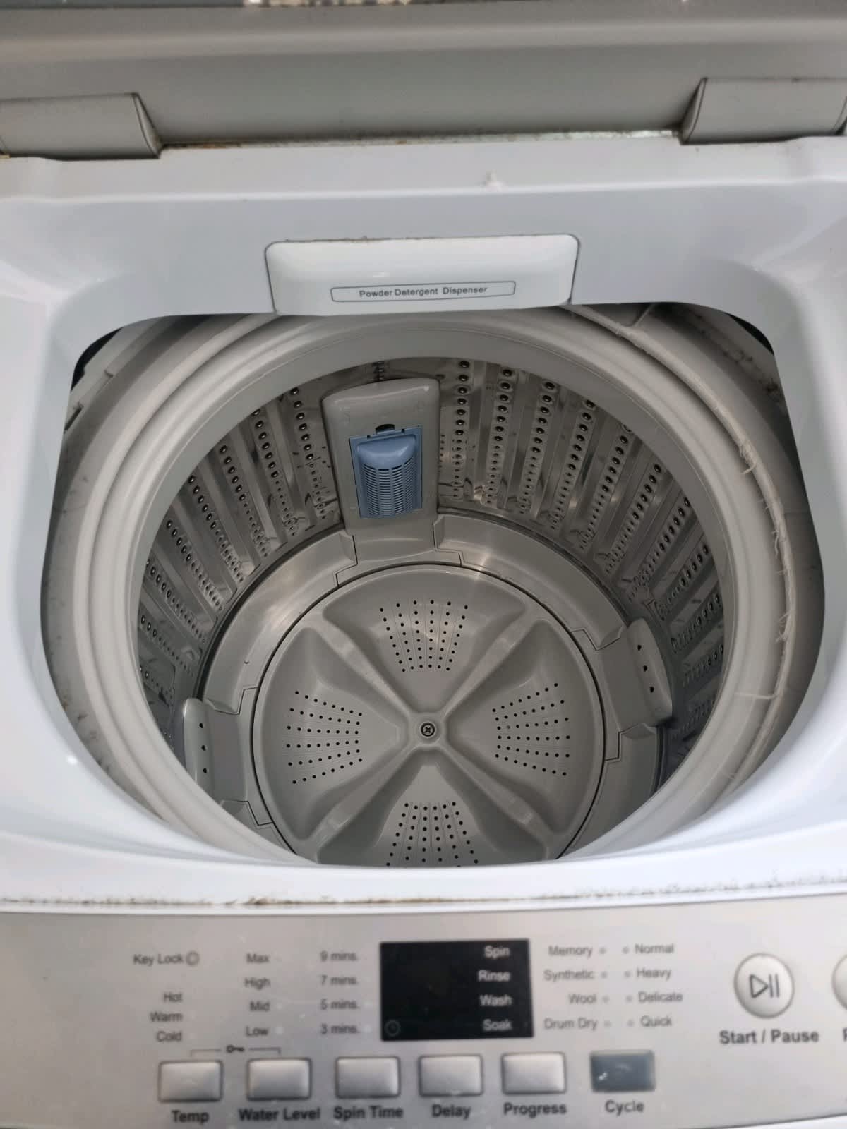 fairly used washing machine